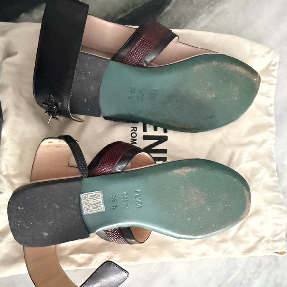 Fendi studded gladiator sandal - Picture 6 of 8